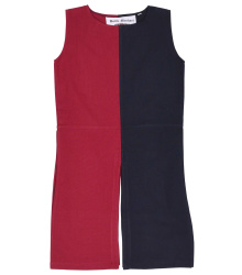 Kinder Waffenrock Lucas, Mi-Parti, schwarz/rot