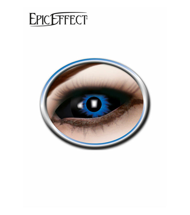 Farbige Sclera Kontaktlinsen - Blue Demon