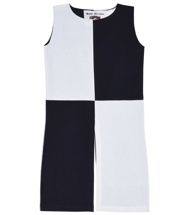 Kinder Waffenrock Lucas, Mi-Parti, natur/schwarz