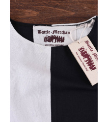 Kinder Waffenrock Lucas, Mi-Parti, natur/schwarz