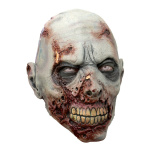 Zombie Maske mit Narben, grau